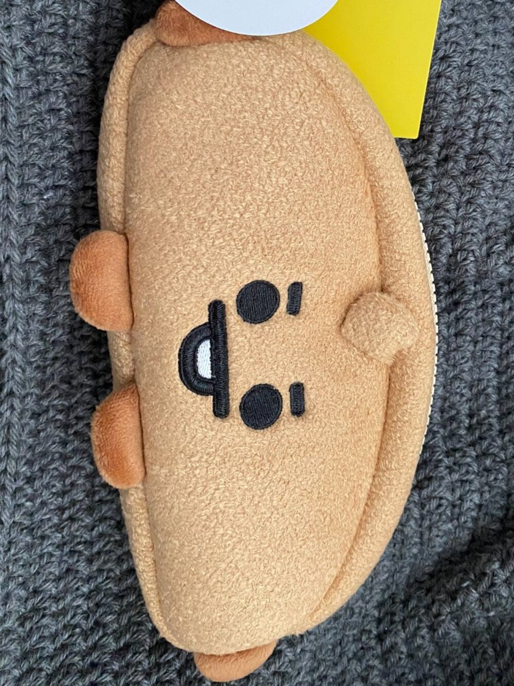 BT21 Shooky Baby Plush Pencil Case